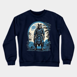 Wolf Samurai Crewneck Sweatshirt